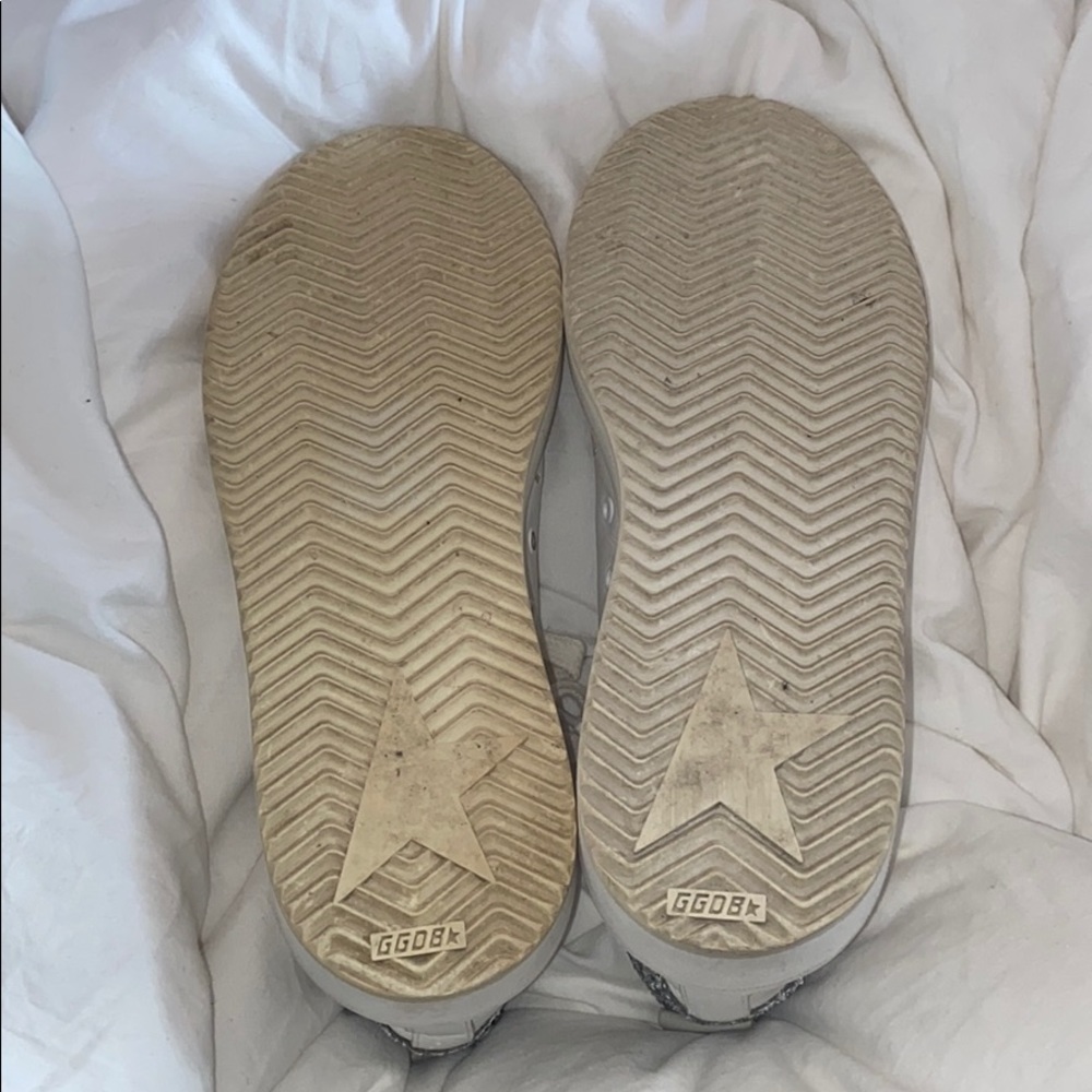 Golden Goose white sneakers with crystals - Picture 6 of 6
